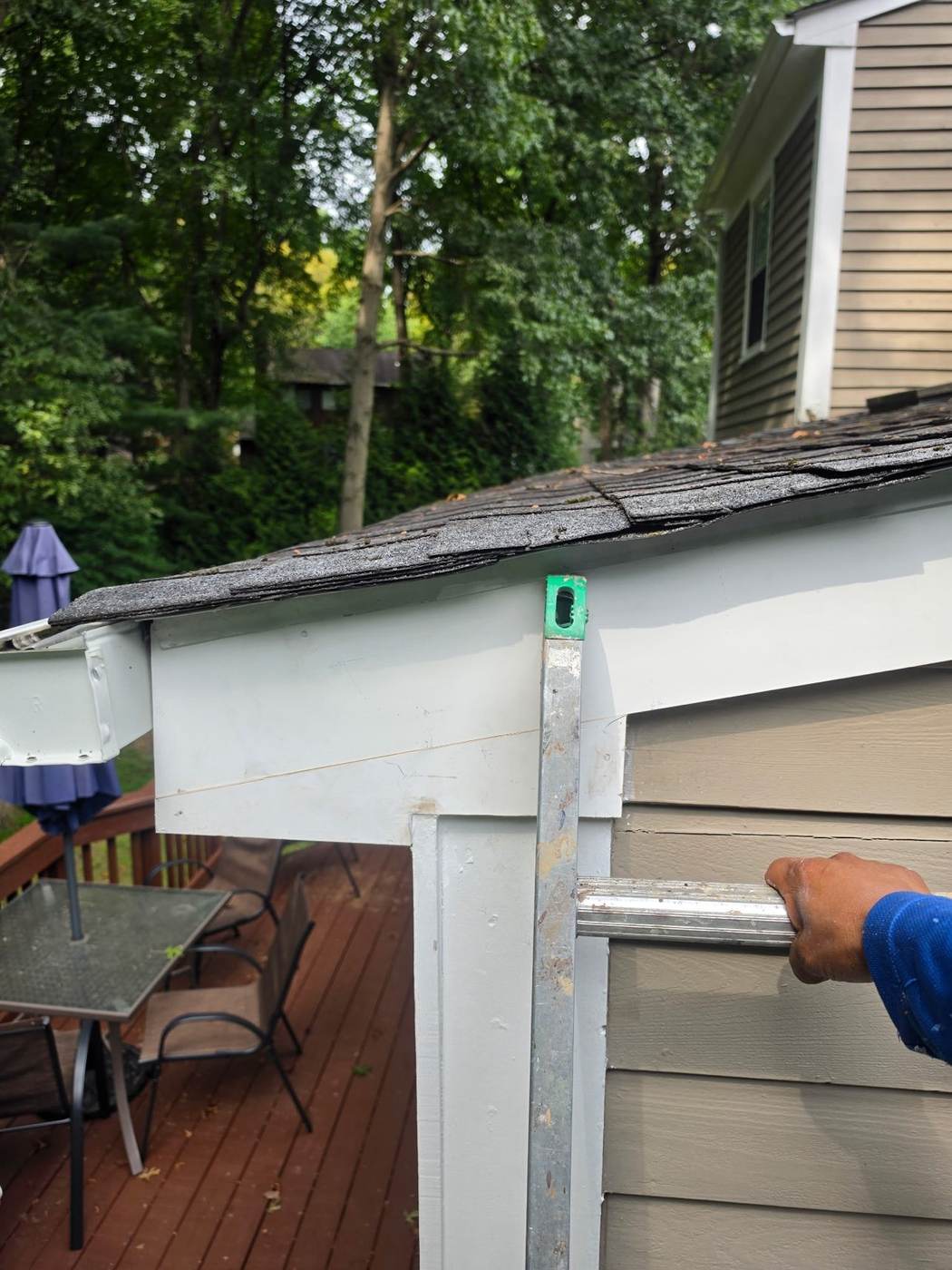 Fascia and end cap repair